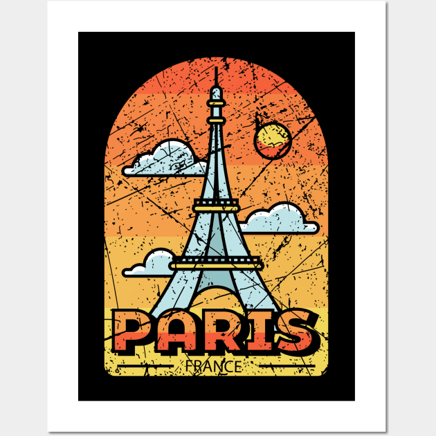 Paris France Wall Art by Mandra